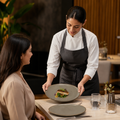 Vitrified Organic Plates 280mm China for Dining Experience (Pack of 12)