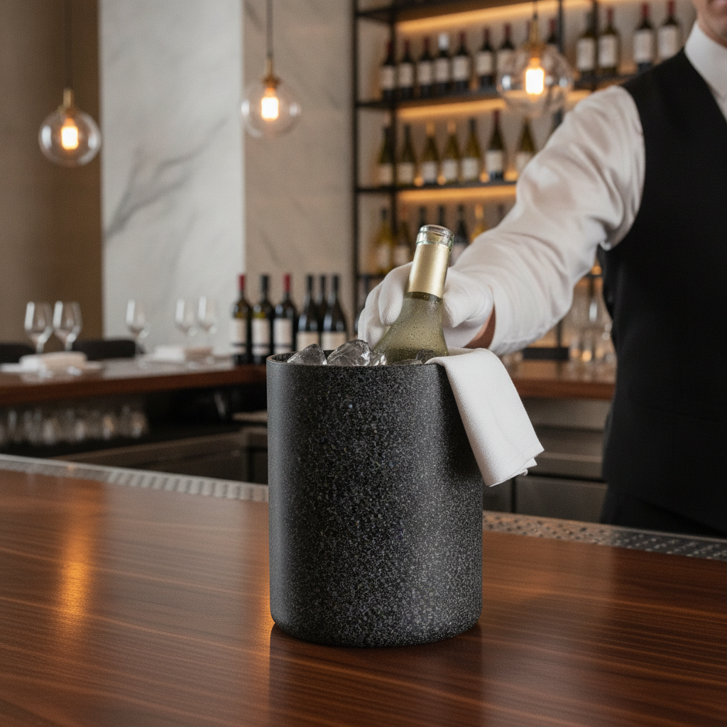 Cast Aluminium Bottle Cooler 1.5L for Any Venue