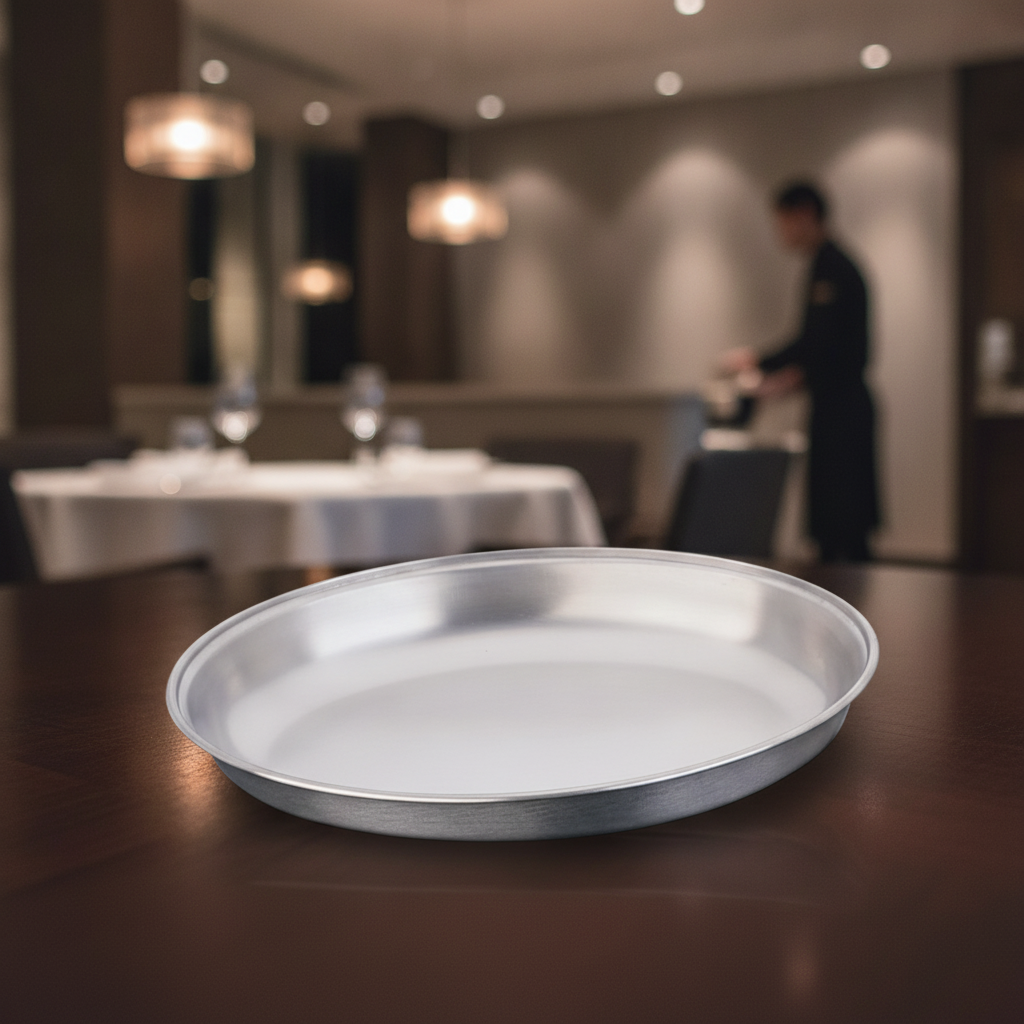 Stainless Steel Oval Vegetable Dish 200mm for Dining Settings