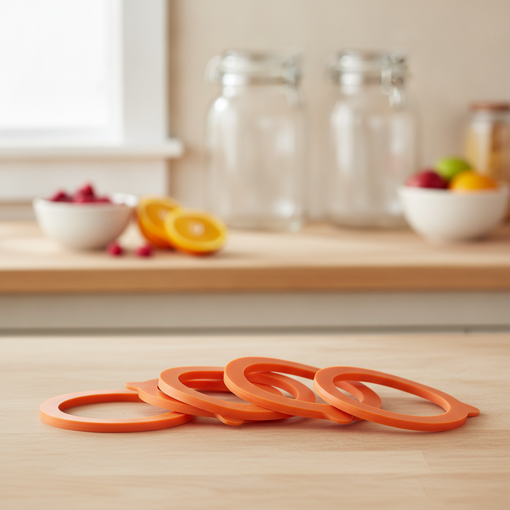 Rubber Seals for 3L Clip Top Jars for Home Preserving (Pack of 6)