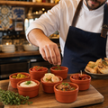 Rustic Ramekins 110ml Stoneware for Tapas (Pack of 6)