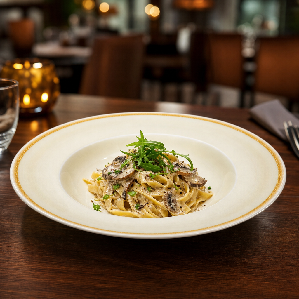 Sandstone Pasta Bowls 250mm for Elegant Dining Displays