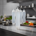 Low Density Polyethylene Sauce Bottle 32oz for Fast Food Service
