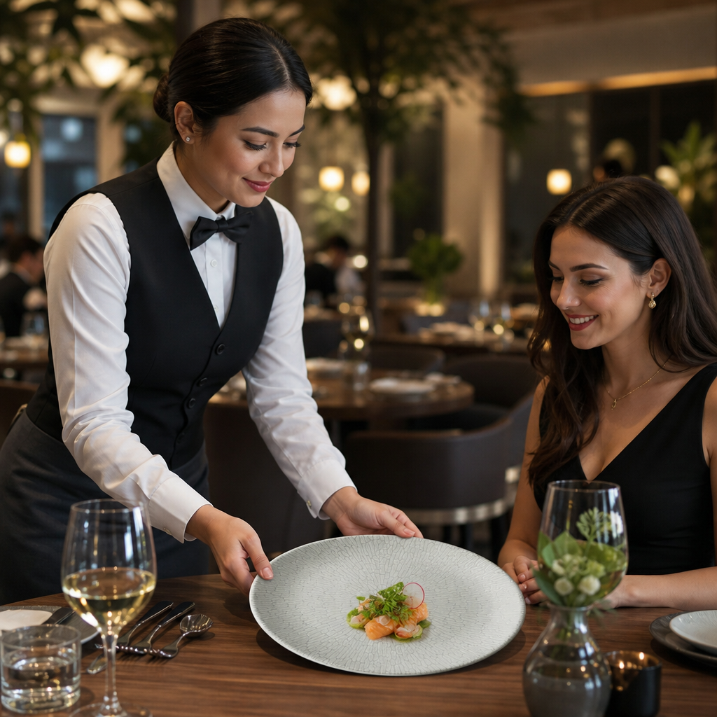 Plates 260mm Vitrified Ceramic for Restaurants (Pack of 12)