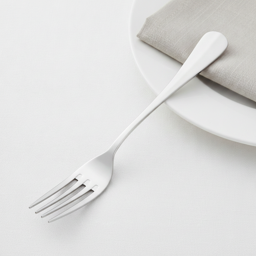 18/0 Stainless Steel Baguette Table Fork for Dining (Pack of 12)