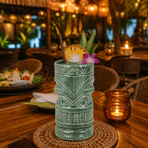 Ceramic Tiki Mug 630ml for Themed Parties