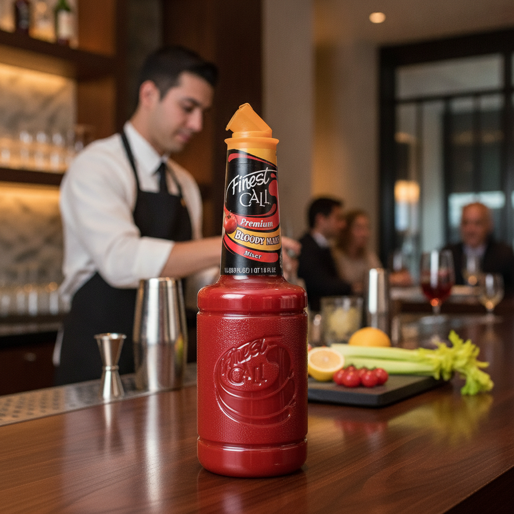 Bloody Mary Mix 1L Made with Tomato Juice for Bars & Pubs