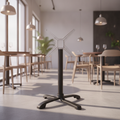 Aluminium Flip Top Dining Table Base 720mm for Indoor & Outdoor Use