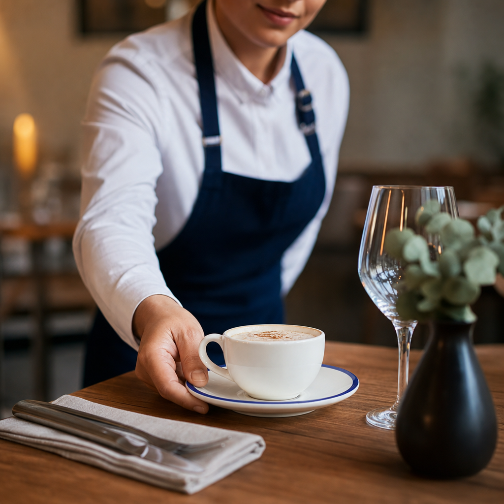 Coupe Saucers 160mm Ceramic for Catering Environments (Pack of 24)