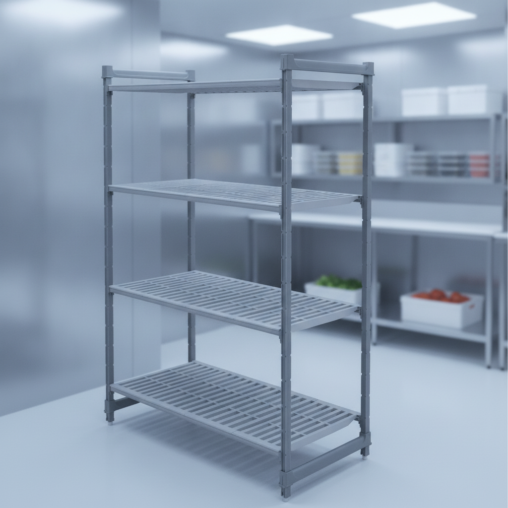 Composite 4 Tier Shelving Unit 1220mm for Versatile Storage