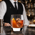 Glass Double Old Fashioned Glasses 370ml for Cocktail Presentations (Pack of 12)
