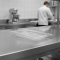 Copolymer Gastronorm Food Tray Flat Lid GN 1/9 for Professional Kitchens