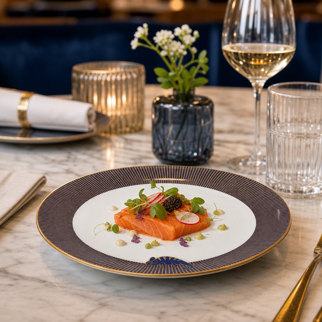 Coupe Plates 165mm Bone China for Upscale Dining (Pack of 12)