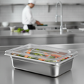 Copolymer Gastronorm Food Tray Lid with Handle for Kitchen Storage