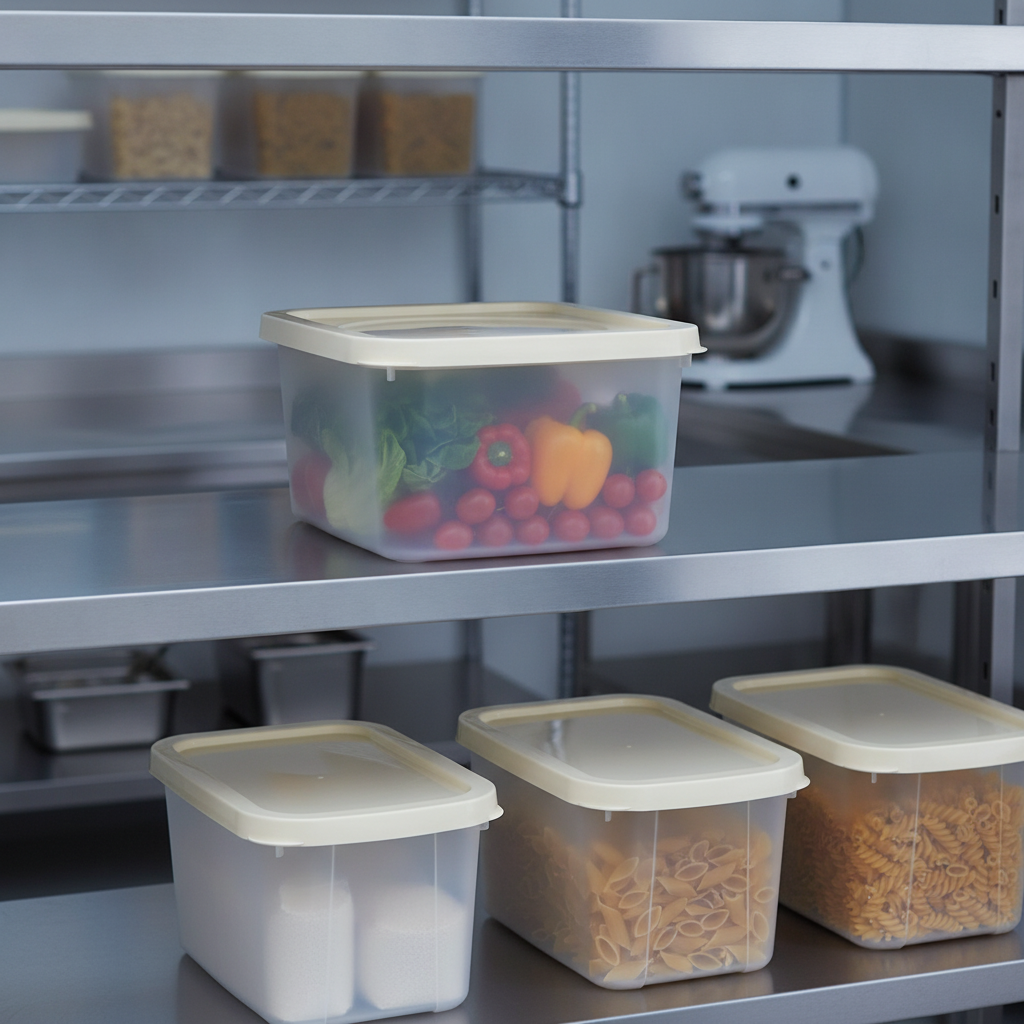 Polypropylene Universal Stackable Container 40L for Food Storage