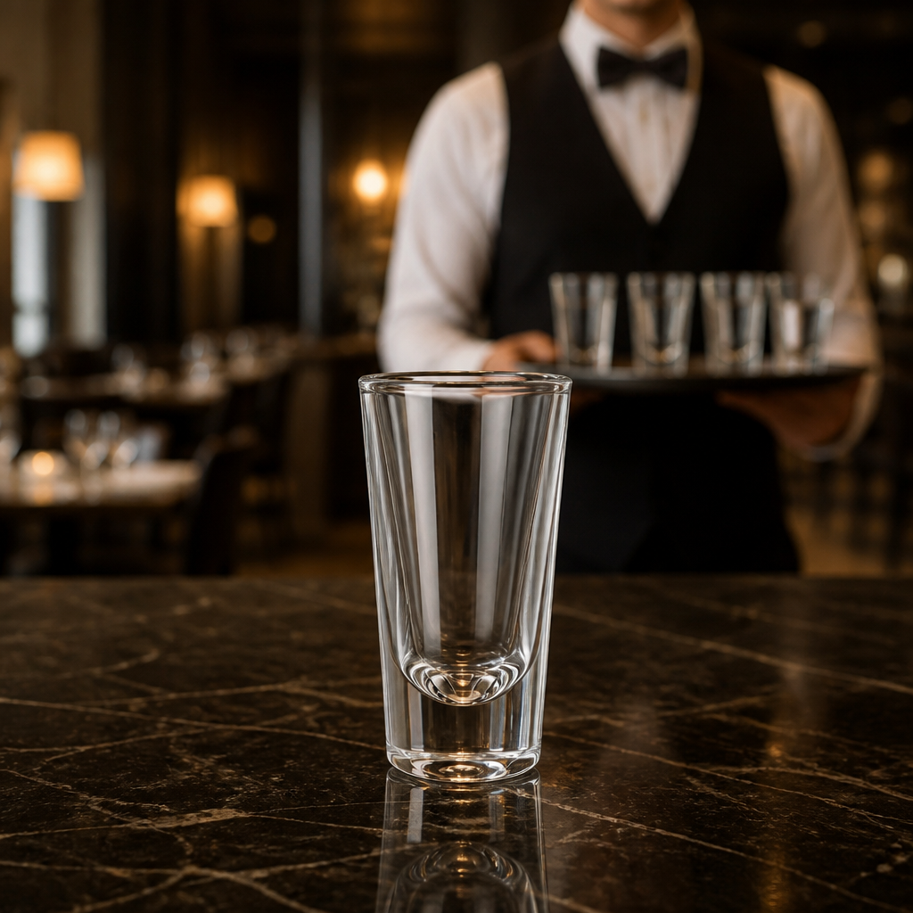 Polycarbonate Clear Shot Glass 25ml for Outdoor Entertaining (Pack of 12)