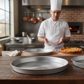 Iron Deep Dish Pizza Pan 12in for Perfect Chicago-Style Pizzas