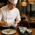 Blue Dipping Pots 600ml Duck Egg Blue Vitrified Ceramic for Hospitality (Pack of 12)