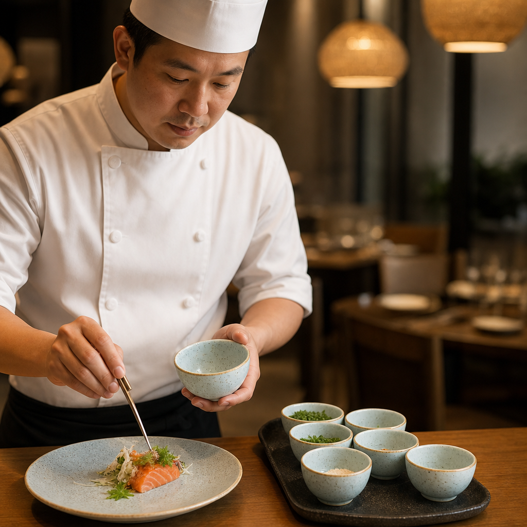 Blue Dipping Pots 600ml Duck Egg Blue Vitrified Ceramic for Hospitality (Pack of 12)
