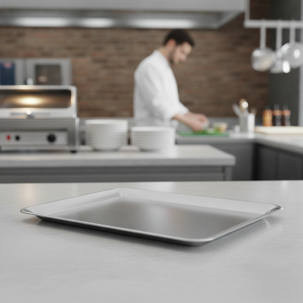 Stainless Steel Tray 290x200mm for Buffet Service