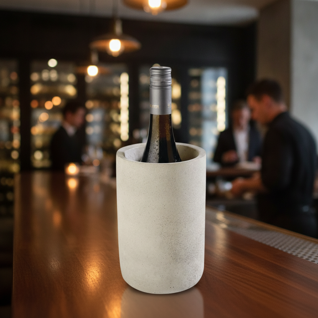 Concrete Wine Cooler for Bottles 0.7 - 1.5Ltr