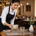 Teacups 227ml Vitrified Stoneware for Hospitality Settings (Pack of 6)
