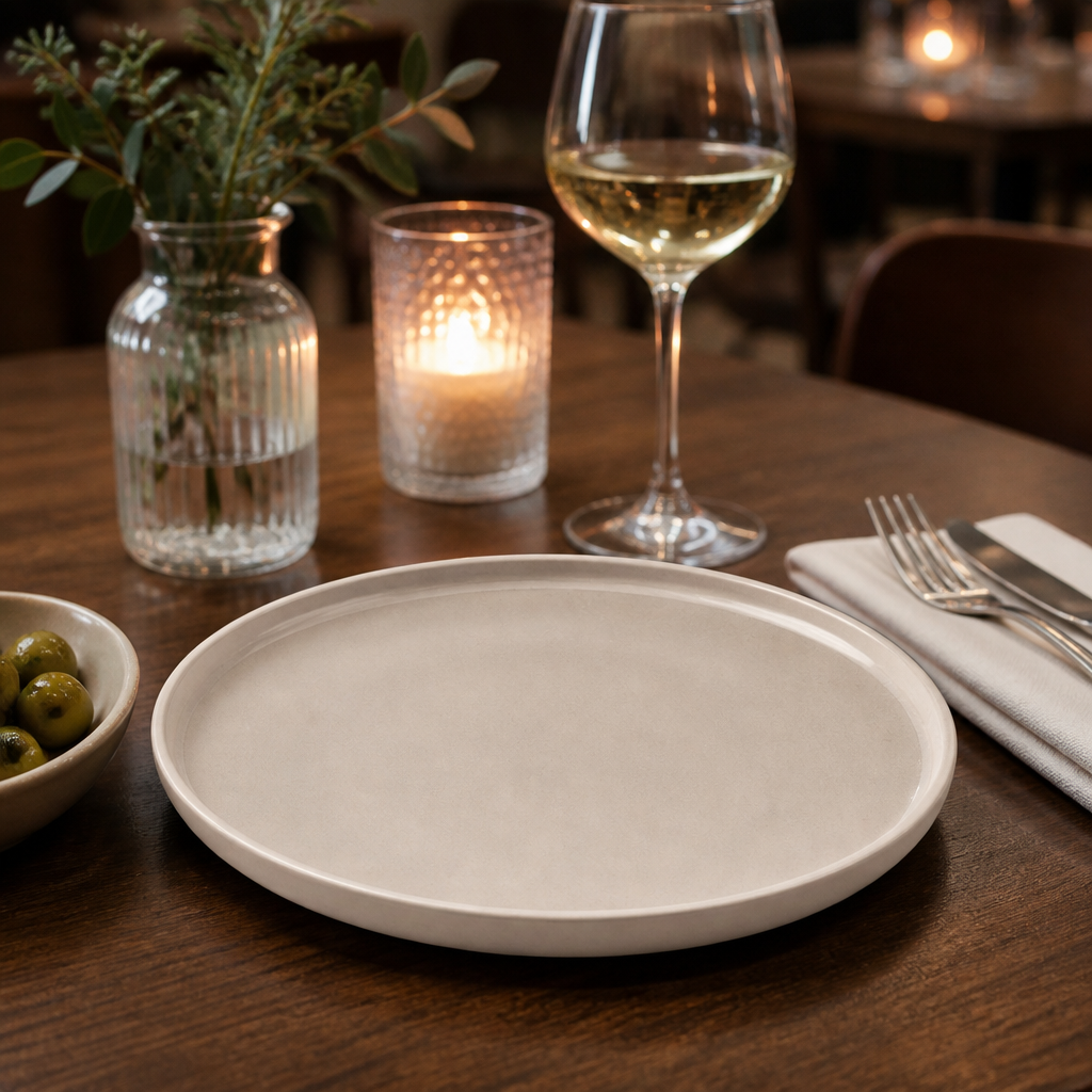 Plates 175mm Stoneware for Elegant Dining (Pack of 6)