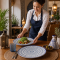 Coupe Plates 285mm Vitrified Stoneware for Dining (Pack of 12)
