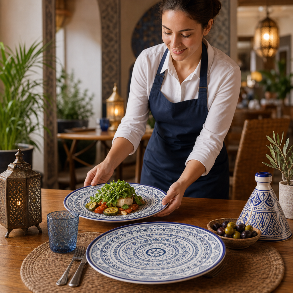 Coupe Plates 285mm Vitrified Stoneware for Dining (Pack of 12)