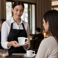 Cups 80ml Porcelain for Cafés & Tearooms (Pack of 6)
