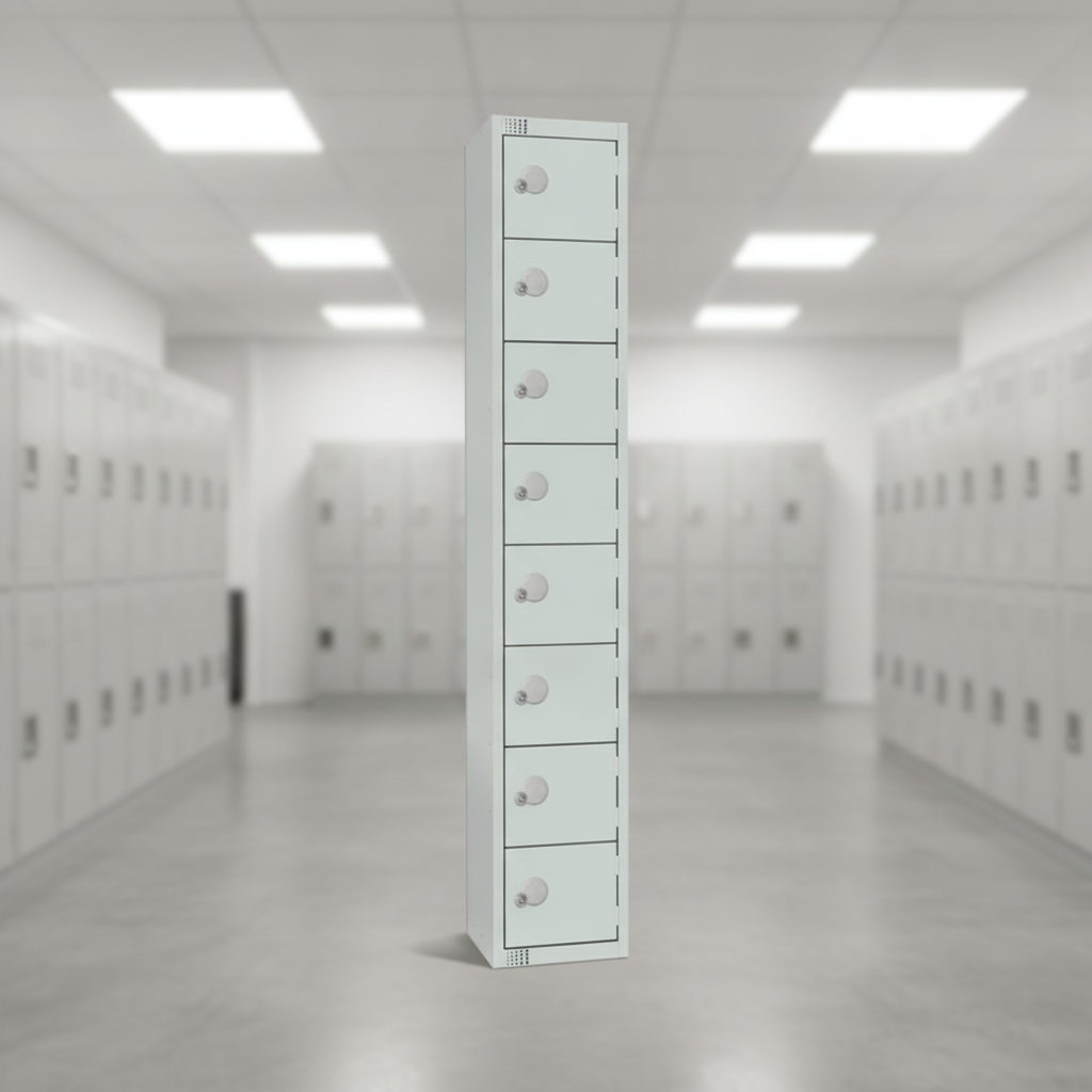Powder Coated Steel Lockers 300mm Deep for Secure Storage