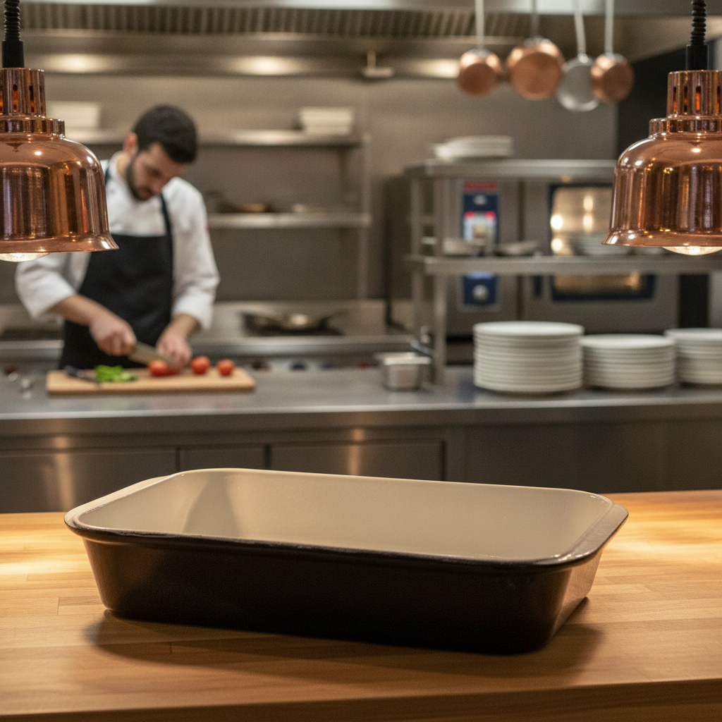 Cast Iron Roasting Dish 5L for Versatile Cooking