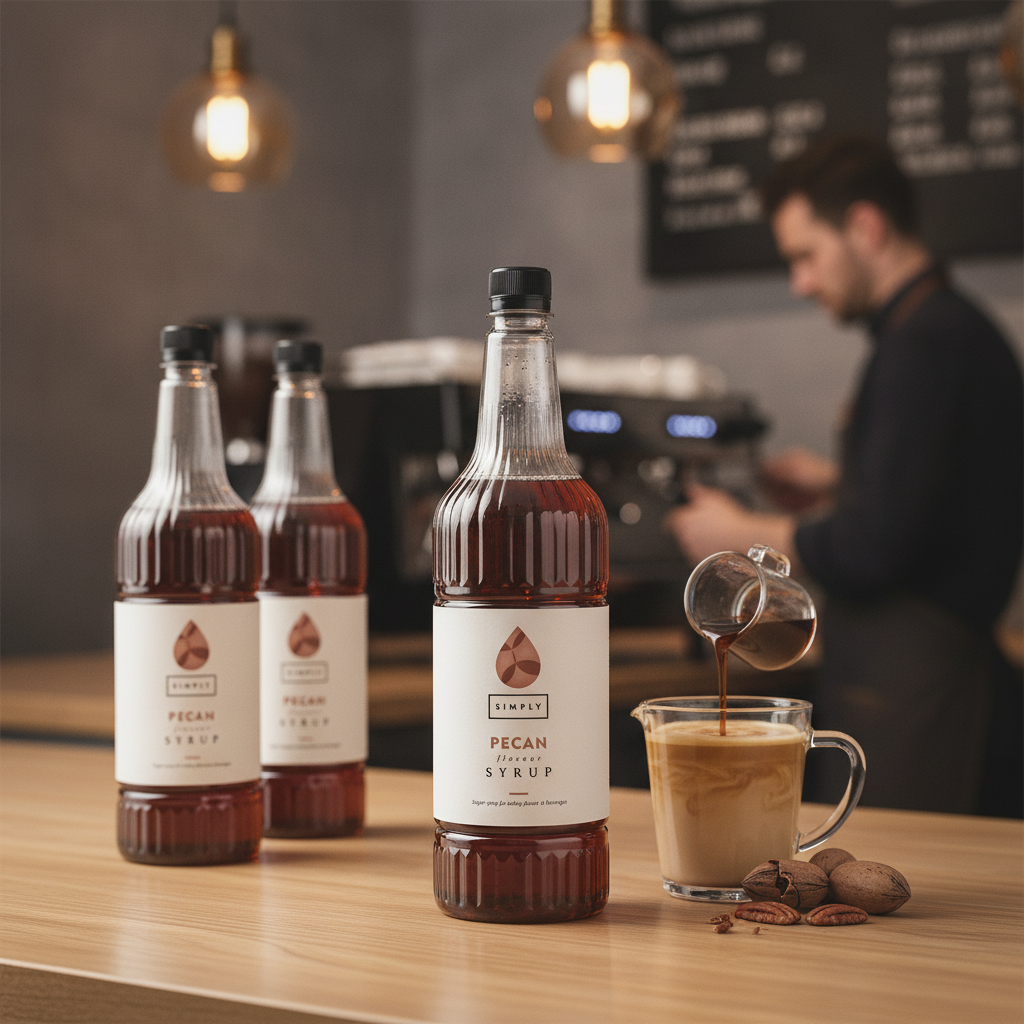 Pecan Syrup 1L for Beverages & Desserts