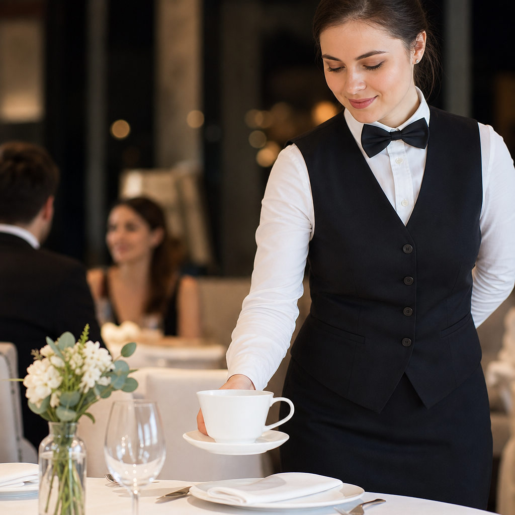 Fine Tea Cups 227ml Porcelain for Fine Dining (Pack of 6)