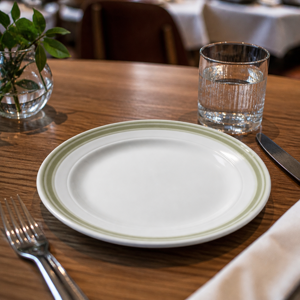 Plates 165mm China for Dining and Entertaining (Pack of 12)