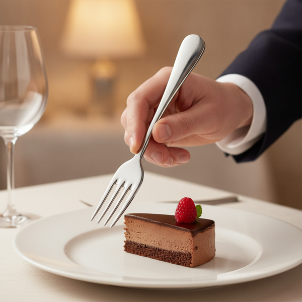18/10 Stainless Steel Dessert Fork, 18/10 Stainless Steel, pack of 12