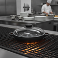 Cast Aluminium Casserole Dish 200mm for Charcoal Ovens