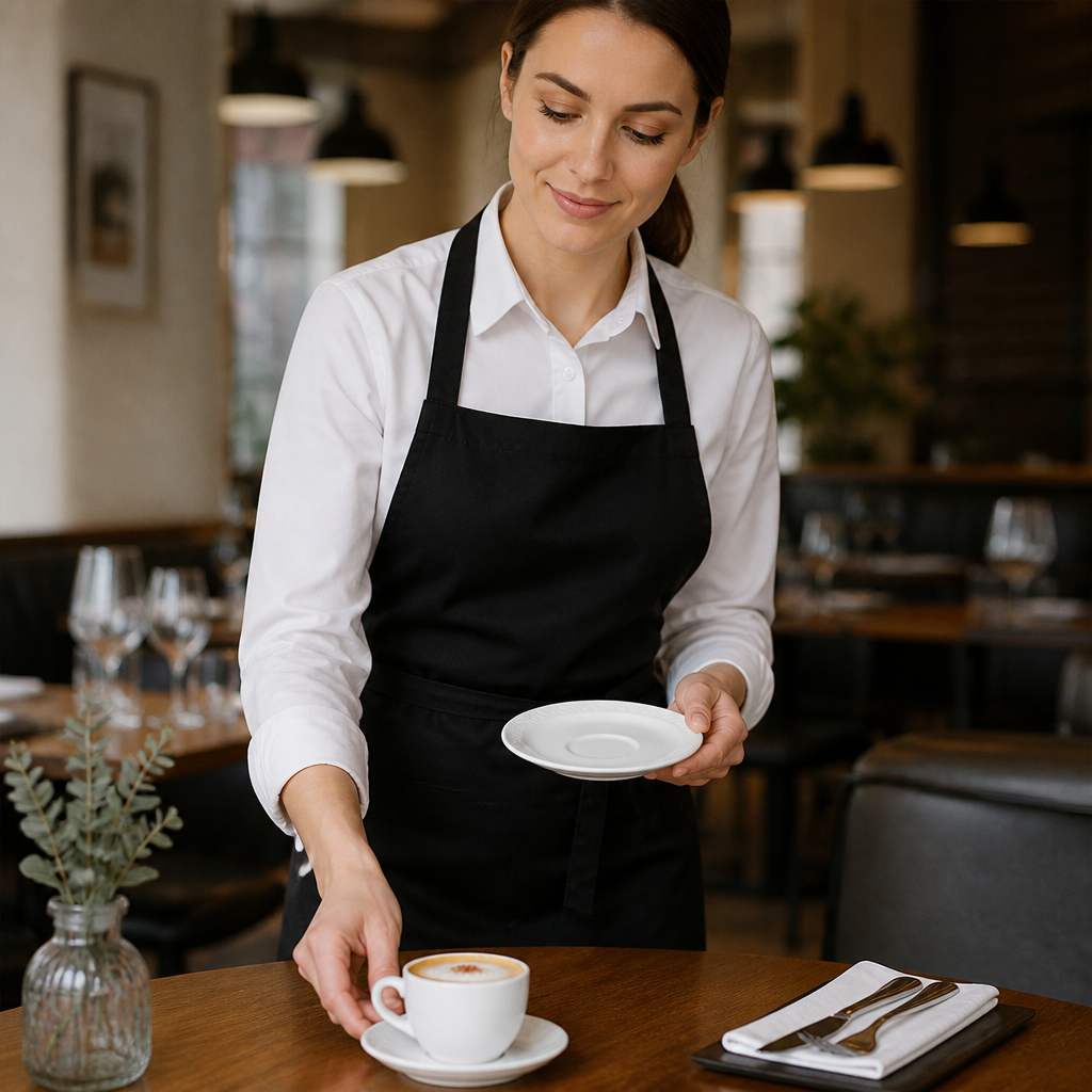 Saucers 150mm White Ceramic for Restaurants & Cafés (Pack of 12)