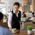 Slimline Stacking Cups Alumina 200ml Vitrified Ceramic for Cafés (Pack of 36)