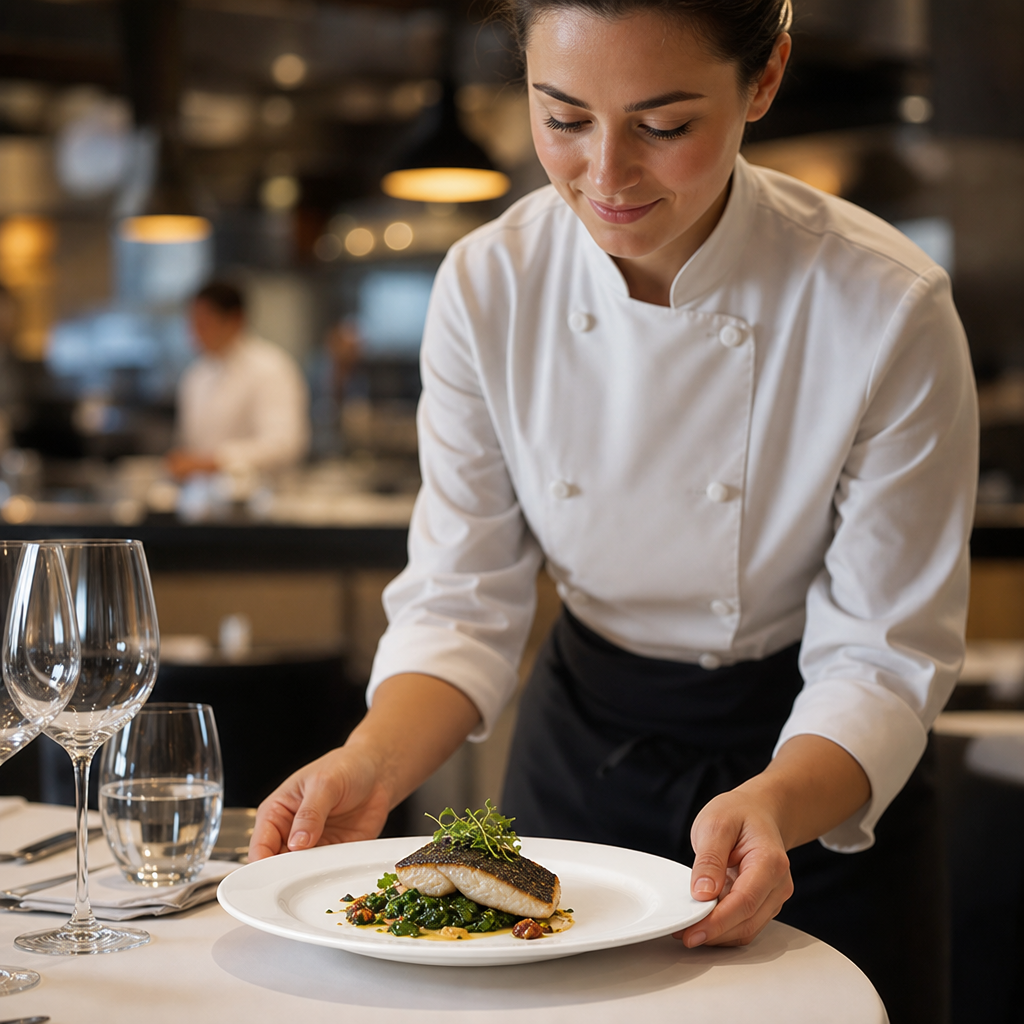 Rimmed Plates 254mm Porcelain for Professional Catering (Pack of 6)