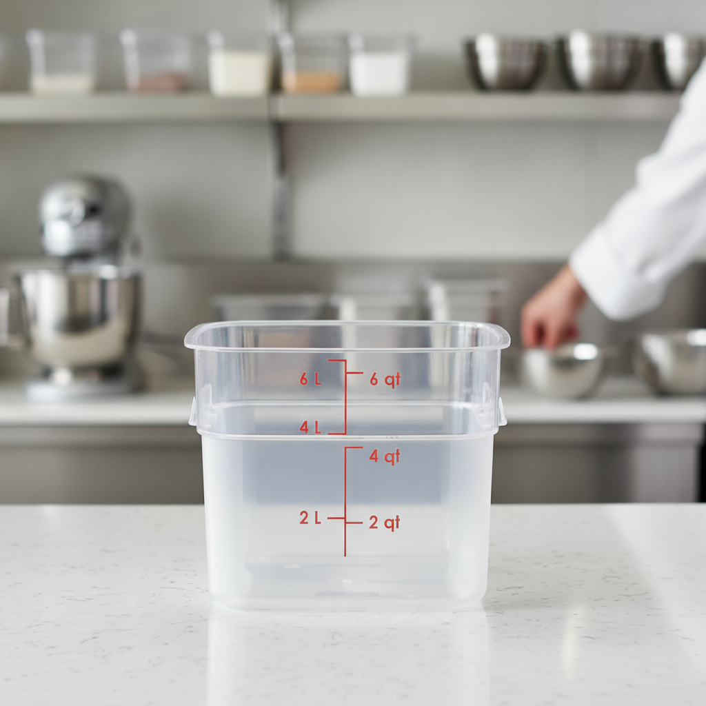 Polycarbonate Food Storage Container 5.7L for Efficient Kitchens