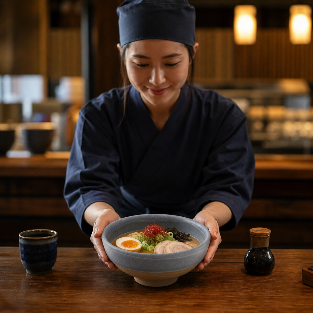 Ramen Bowls 270ml Vitrified Stoneware for Stylish Dining (Pack of 6)