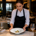 Wide Rim Ceramic Bowls 240mm for Restaurants & Cafés
