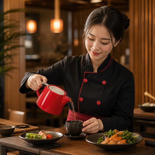Ceramic Stump Teapot 530ml for Home & Office