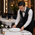 Plates 300mm Porcelain for Fine Dining (Pack of 12)