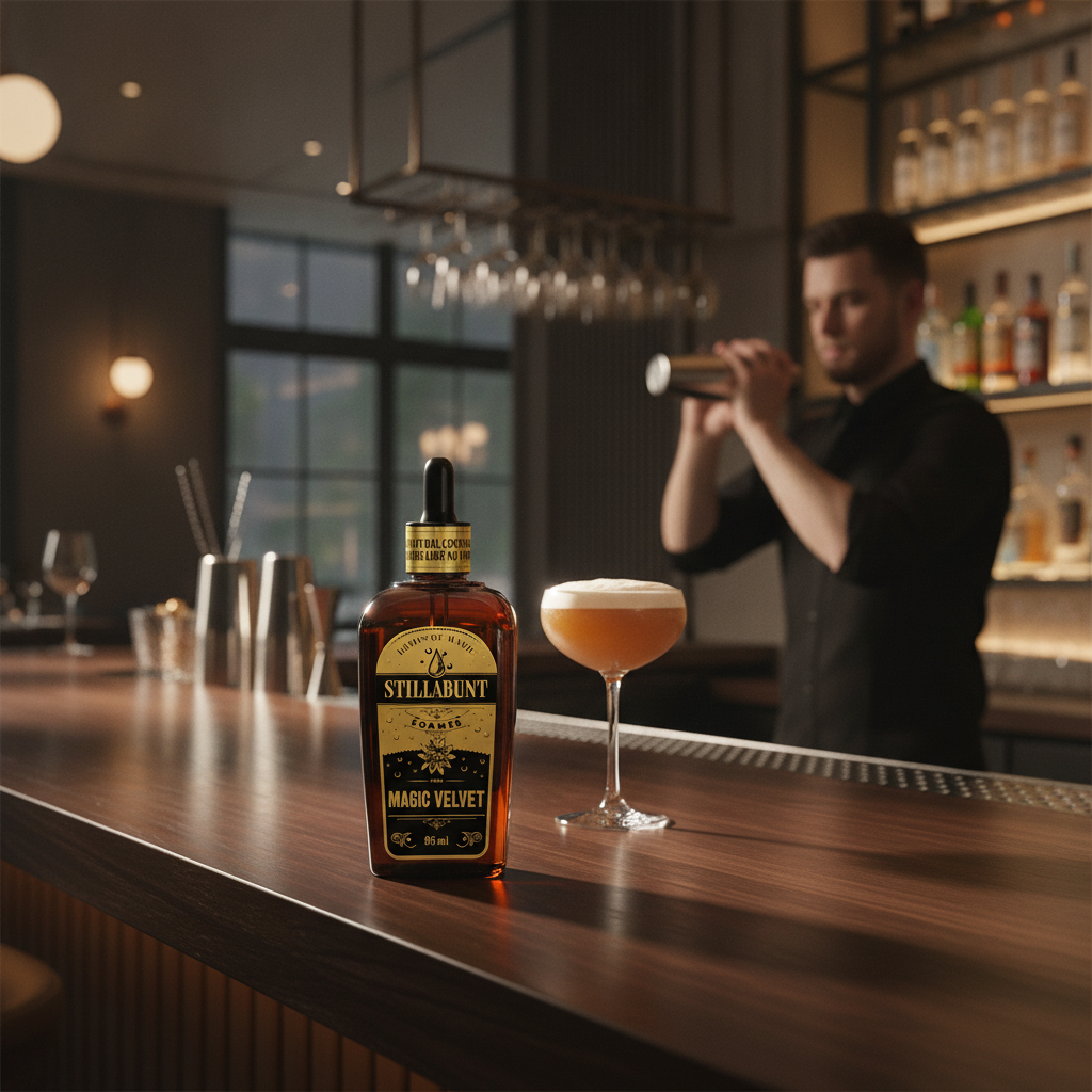Natural Extract Vegan Foam 95ml for Elevating Cocktails