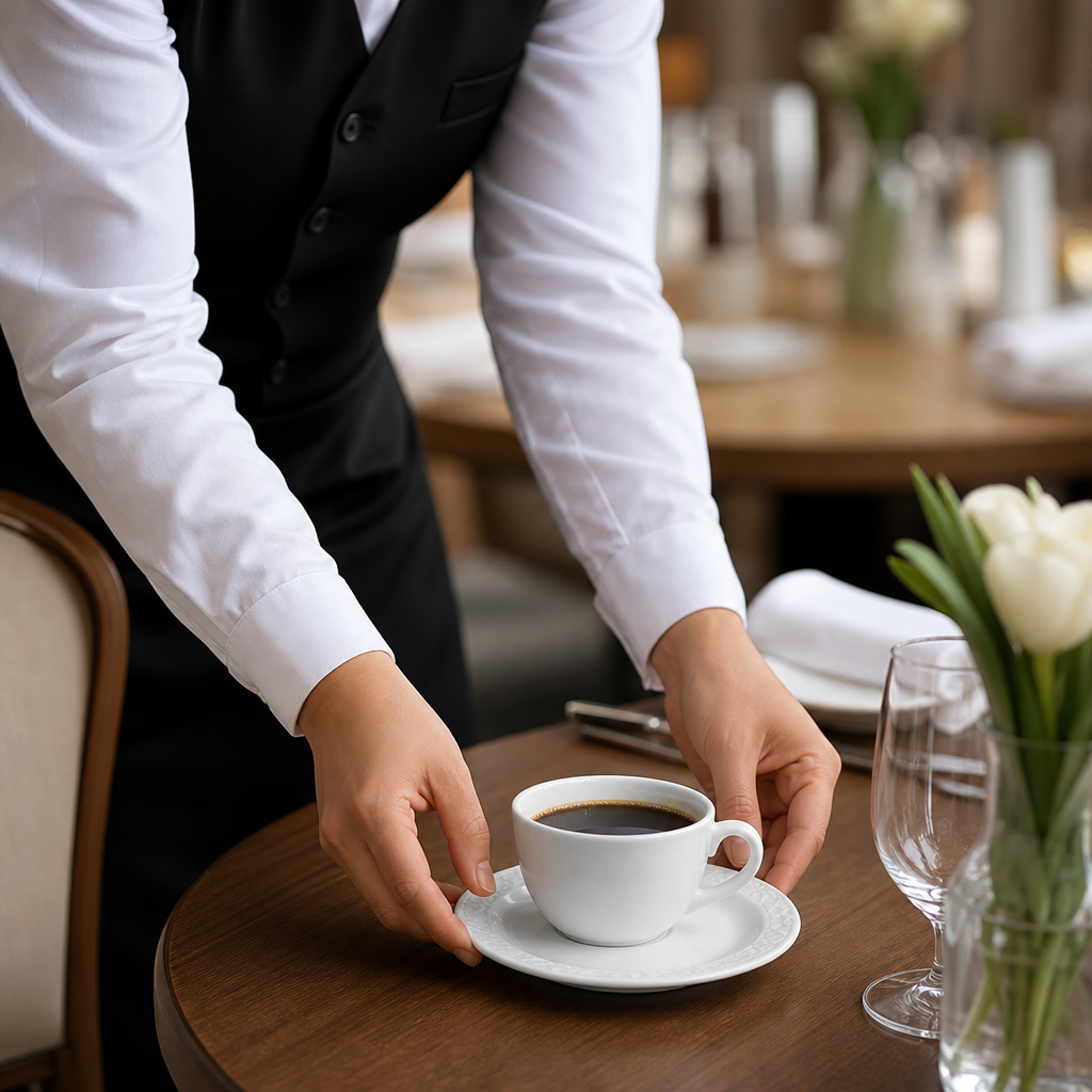 Saucers 128mm White Ceramic for Elegant Dining (Pack of 12)
