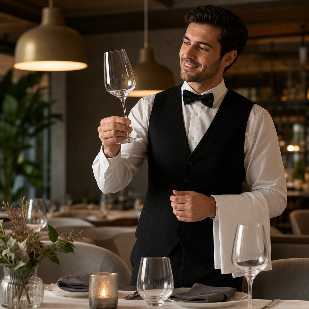 Lead-Free Crystal Wine Glasses 550ml for Bars & Restaurants (Pack of 12)