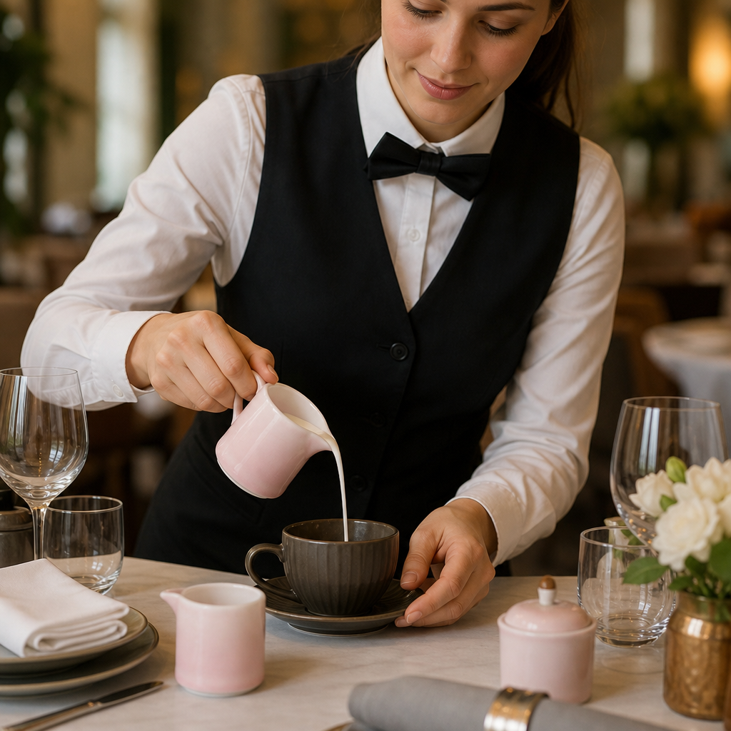 Porcelain Pink Milk Jugs 87ml for Stylish Table Settings (Pack of 12)