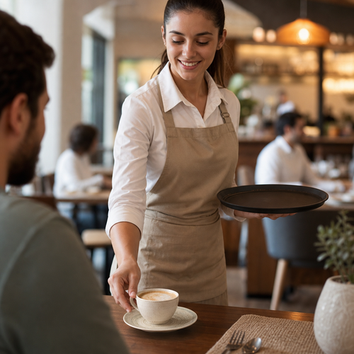 Cappuccino Saucers 158mm Vitrified Ceramic for Cafés (Pack of 12)